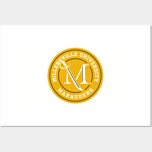 Millersville University - Marauders Wall Art by Josh Wuflestad